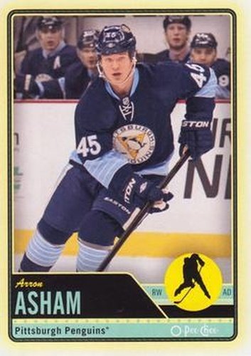 #61 Arron Asham - Pittsburgh Penguins - 2012-13 O-Pee-Chee Hockey