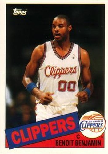 #61 Benoit Benjamin - Los Angeles Clippers - 1992-93 Topps Archives Basketball