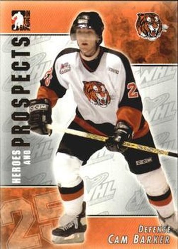 #61 Cam Barker - Medicine Hat Tigers - 2004-05 In The Game Heroes and Prospects Hockey