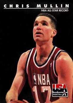 #61 Chris Mullin - USA - 1992 SkyBox USA Basketball