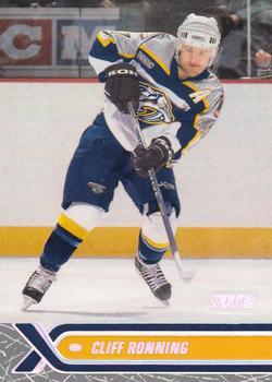 #61 Cliff Ronning - Nashville Predators - 2000-01 Stadium Club Hockey