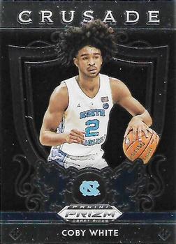 #61 Coby White - North Carolina Tar Heels - 2019 Panini Prizm Draft Picks Basketball