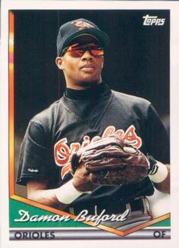 #61 Damon Buford - Baltimore Orioles - 1994 Topps Baseball