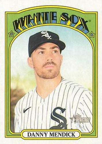 #61 Danny Mendick - Chicago White Sox - 2021 Topps Heritage Baseball