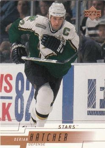#61 Derian Hatcher - Dallas Stars - 2000-01 Upper Deck Hockey