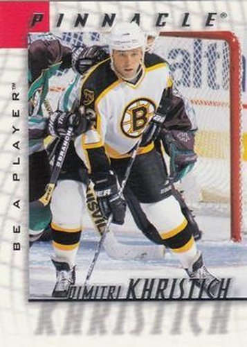 #61 Dimitri Khristich - Boston Bruins - 1997-98 Pinnacle Be a Player Hockey