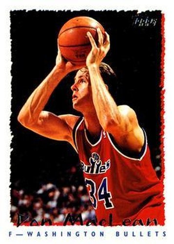 #61 Don MacLean - Washington Bullets - 1994-95 Topps Basketball