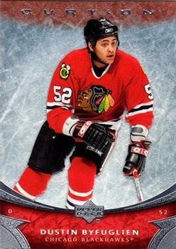 #61 Dustin Byfuglien - Chicago Blackhawks - 2006-07 Upper Deck Ovation Hockey