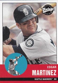 #61 Edgar Martinez - Seattle Mariners - 2001 Upper Deck Vintage Baseball