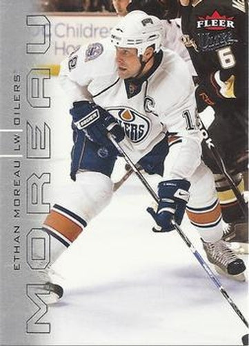 #61 Ethan Moreau - Edmonton Oilers - 2009-10 Ultra Hockey
