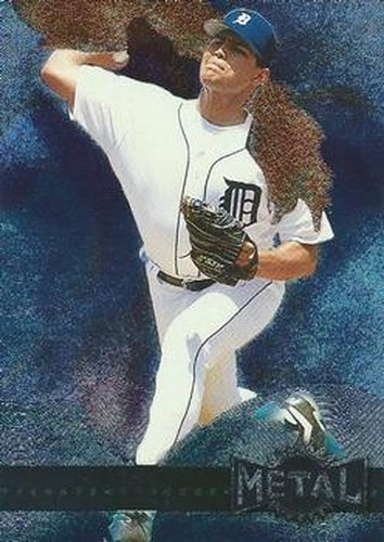 #61 Felipe Lira - Detroit Tigers - 1996 Metal Universe Baseball