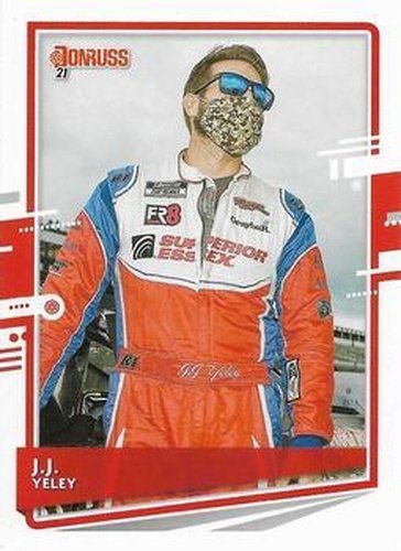#61 J.J. Yeley - Rick Ware Racing - 2021 Donruss Racing
