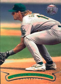 #61 Jason Giambi - Oakland Athletics - 1996 Stadium Club Baseball
