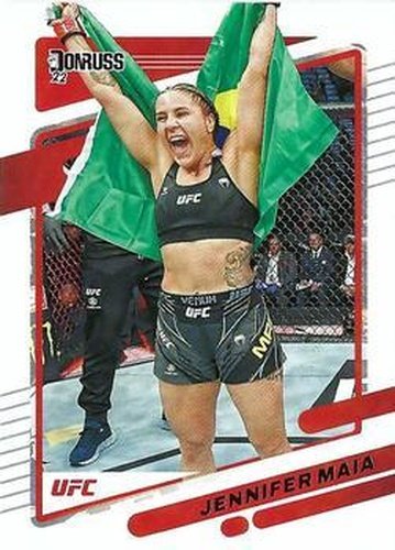 #61 Jennifer Maia - 2022 Donruss UFC MMA