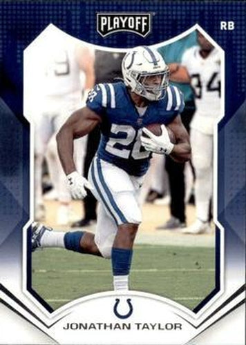 #61 Jonathan Taylor - Indianapolis Colts - 2021 Panini Playoff Football