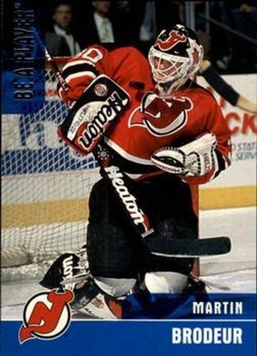 #61 Martin Brodeur - New Jersey Devils - 1999-00 Be a Player Memorabilia Hockey