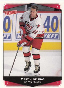 #61 Martin Gelinas - Carolina Hurricanes - 1999-00 Upper Deck Victory Hockey