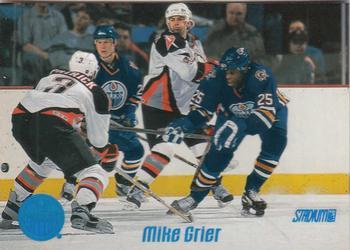 #61 Mike Grier - Edmonton Oilers - 1999-00 Stadium Club Hockey