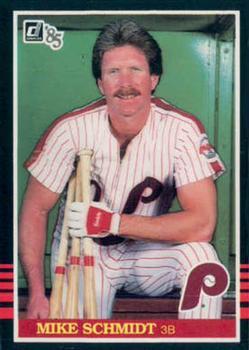 #61 Mike Schmidt - Philadelphia Phillies - 1985 Donruss Baseball
