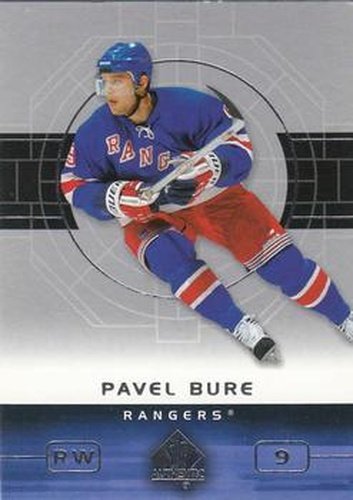 #61 Pavel Bure - New York Rangers - 2002-03 SP Authentic Hockey