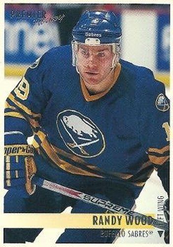 #61 Randy Wood - Buffalo Sabres - 1994-95 Topps Premier Hockey