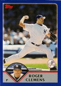 #61 Roger Clemens - New York Yankees - 2003 Topps Baseball