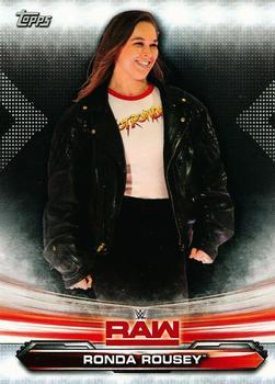 #61 Ronda Rousey - 2019 Topps WWE RAW Wrestling