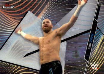 #61 Sami Zayn - 2020 Topps WWE Finest Wrestling