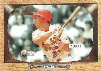 #61 Scott Rolen - St. Louis Cardinals - 2004 Bowman Heritage Baseball