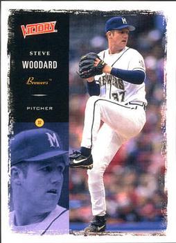 #61 Steve Woodard - Milwaukee Brewers - 2000 Upper Deck Victory Baseball