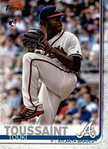 #61 Touki Toussaint - Atlanta Braves - 2019 Topps Baseball