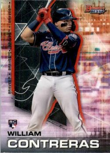 #61 William Contreras - Atlanta Braves - 2021 Bowman's Best Baseball