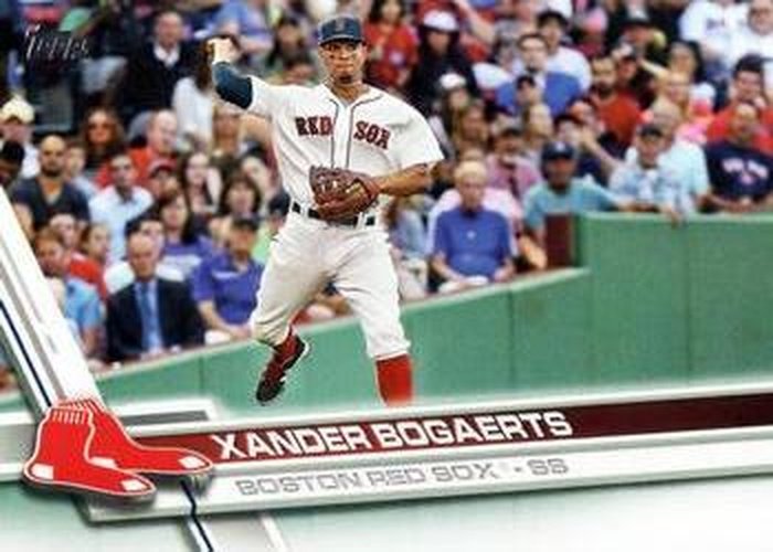 #61 Xander Bogaerts - Boston Red Sox - 2017 Topps Baseball