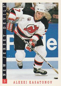 #61 Alexei Kasatonov - New Jersey Devils - 1993-94 Score Canadian Hockey
