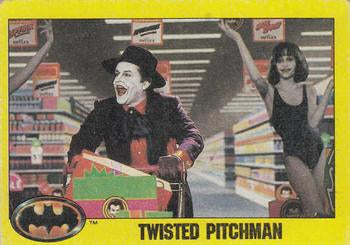 #161 Twisted Pitchman - 1989 Topps Batman