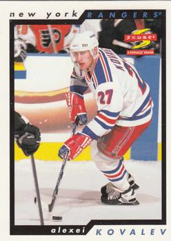 #61 Alexei Kovalev - New York Rangers - 1996-97 Score Hockey