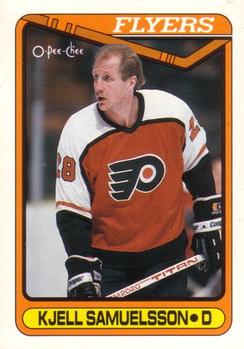 #61 Kjell Samuelsson - Philadelphia Flyers - 1990-91 O-Pee-Chee Hockey