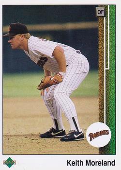 #361 Keith Moreland - San Diego Padres - 1989 Upper Deck Baseball