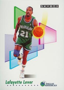 #61 Lafayette Lever - Dallas Mavericks - 1991-92 SkyBox Basketball