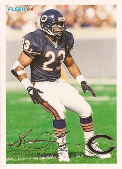 #61 Shaun Gayle - Chicago Bears - 1994 Fleer Football