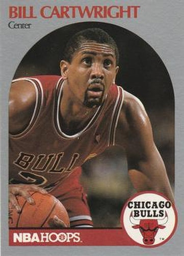 #61 Bill Cartwright - Chicago Bulls - 1990-91 Hoops Basketball
