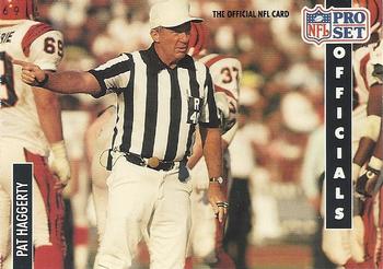 #361 Pat Haggerty - - 1991 Pro Set Football