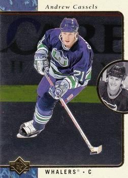 #61 Andrew Cassels - Hartford Whalers - 1995-96 SP Hockey