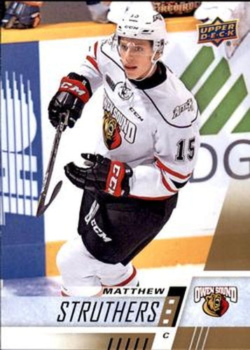 #61 Matthew Struthers - Owen Sound Attack - 2017-18 Upper Deck CHL Hockey