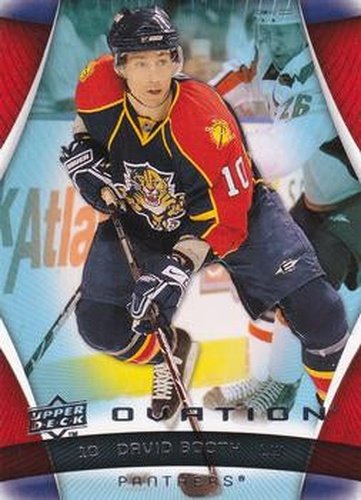 #61 David Booth - Florida Panthers - 2009-10 Upper Deck Ovation Hockey