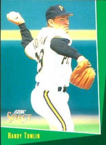 #61 Randy Tomlin - Pittsburgh Pirates - 1993 Select Baseball