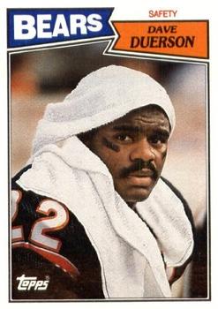 #61 Dave Duerson - Chicago Bears - 1987 Topps Football