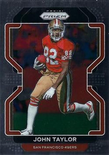 #61 John Taylor - San Francisco 49ers - 2021 Panini Prizm Football