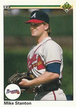 #61 Mike Stanton - Atlanta Braves - 1990 Upper Deck Baseball