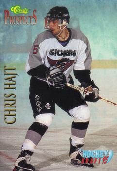 #61 Chris Hajt - Guelph Storm - 1995 Classic Hockey